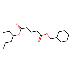 Glutaric acid, cyclohexylmethyl 3-hexyl ester