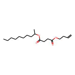 Succinic acid, dec-2-yl but-3-en-1-yl ester