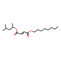 Fumaric acid, 4-methylpent-2-yl octyl ester