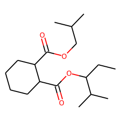 1,2-Cyclohexanedicarboxylic acid, isobutyl 2-methylpent-3-yl ester