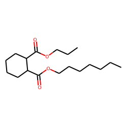 1,2-Cyclohexanedicarboxylic acid, heptyl propyl ester