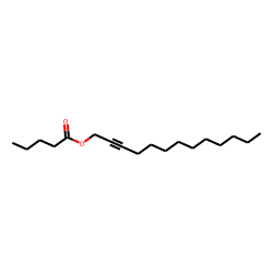Valeric acid, tridec-2-ynyl ester
