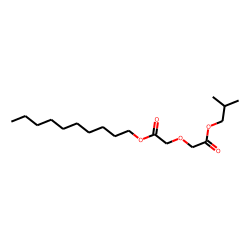 Diglycolic acid, decyl isobutyl ester