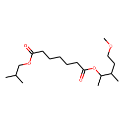 Pimelic acid, 5-methoxy-3-methylpent-2-yl isobutyl ester