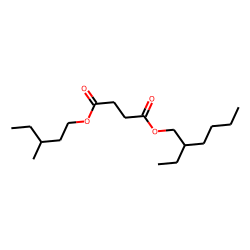 Succinic acid, 2-ethylhexyl 3-methylpentyl ester