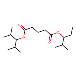 Glutaric acid, 2-methylpent-3-yl 2,4-dimethylpent-3-yl ester