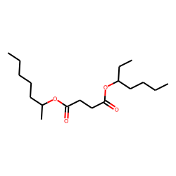 Succinic acid, hept-2-yl 3-heptyl ester