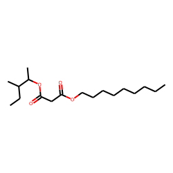 Malonic acid, 3-methylpent-2-yl nonyl ester