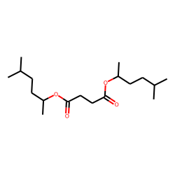 Succinic acid, di(5-methylhex-2-yl) ester