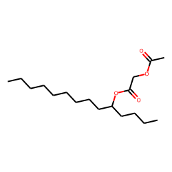 Acetoxyacetic acid, 5-tetradecyl ester