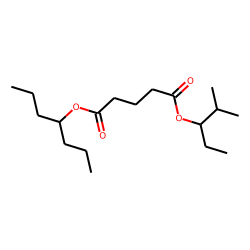 Glutaric acid, 2-methylpent-3-yl hept-4-yl ester