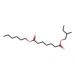 Pimelic acid, hexyl 2-methylbutyl ester