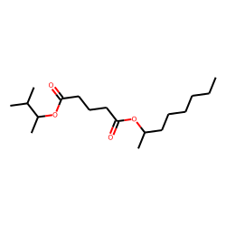 Glutaric acid, 3-methylbut-2-yl 2-octyl ester
