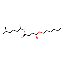 Succinic acid, hexyl 6-methylhept-2-yl ester