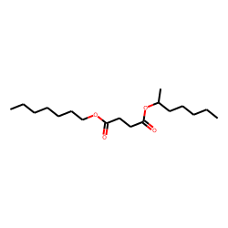 Succinic acid, heptyl 2-heptyl ester