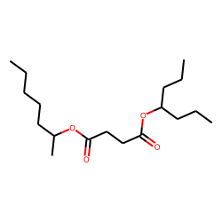 Succinic acid, hept-2-yl 4-heptyl ester