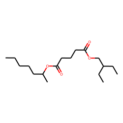 Glutaric acid, hept-2-yl 2-ethylbutyl ester