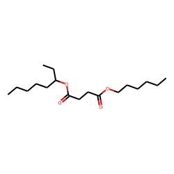 Succinic acid, hexyl 3-octyl ester