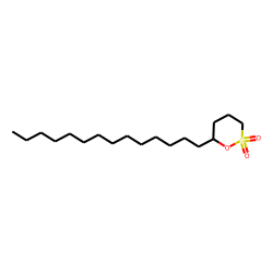 Octadecane-1-sulfonic acid, 4-hydroxy-, delta-sultone