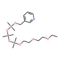 3-(3,3,5,5,7,7-Hexamethyl-2,4,6,8,11,14-hexaoxa-3,5,7-trisilahexadec-1-yl)pyridine