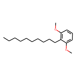 Benzene, 1,3-dimethoxy-2-decyl