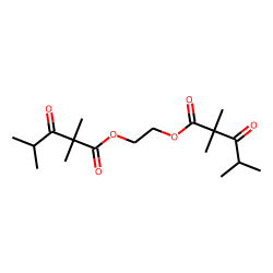 Ethylene glycol bis(2,2,4-trimethyl-3-oxovalerate)