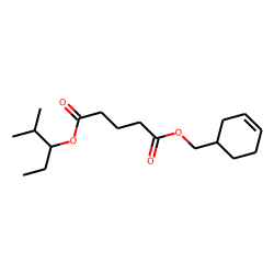 Glutaric acid, (cyclohex-3-enyl)methyl 2-methylpent-3-yl ester