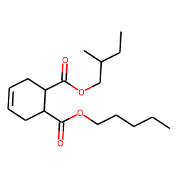 cis-Cyclohex-4-en-1,2-dicarboxylic acid, 2-methylbutyl pentyl ester