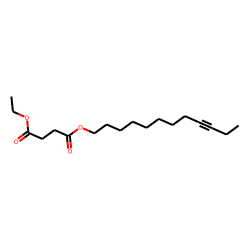 Succinic acid, dodec-9-yn-1-yl ethyl ester