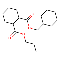 1,2-Cyclohexanedicarboxylic acid, cyclohexylmethyl propyl ester
