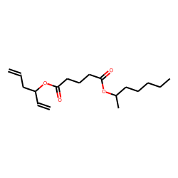 Glutaric acid, hexa-1,5-dien-3-yl hept-2-yl ester