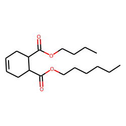 cis-Cyclohex-4-en-1,2-dicarboxylic acid, butyl hexyl ester