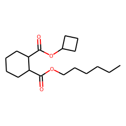 1,2-Cyclohexanedicarboxylic acid, cyclobutyl hexyl ester