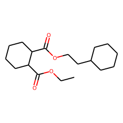 1,2-Cyclohexanedicarboxylic acid, 2-cyclohexylethyl ethyl ester