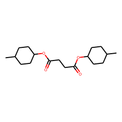 Succinic acid, cis-4-methylcyclohexyl trans-4-methylcyclohexyl ester