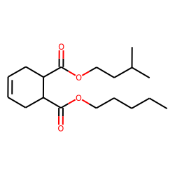 cis-Cyclohex-4-en-1,2-dicarboxylic acid, 3-methylbutyl pentyl ester