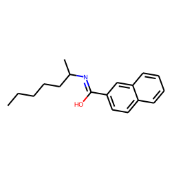 2-Naphthamide, N-(hept-2-yl)-