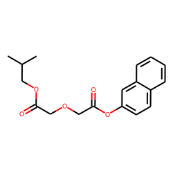 Diglycolic acid, isobutyl 2-naphthyl ester