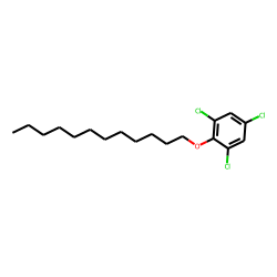 Dodecyl 2,4,6-trichlorophenyl ether