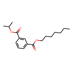 Isophthalic acid, heptyl isopropyl ester