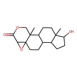 2-Oxa-5beta-androstan-3-one, 4beta,5-epoxy-17beta-hydroxy-