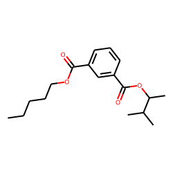 Isophthalic acid, 3-methylbut-2-yl pentyl ester