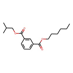 Isophthalic acid, hexyl isobutyl ester