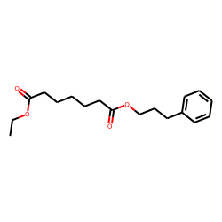 Pimelic acid, ethyl 3-phenylpropyl ester