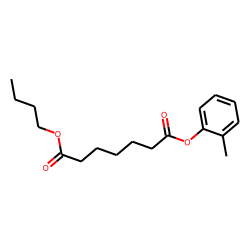 Pimelic acid, butyl 2-methylphenyl ester