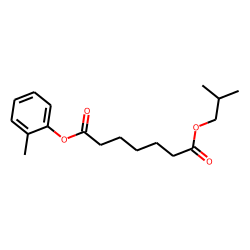 Pimelic acid, isobutyl 2-methylphenyl ester