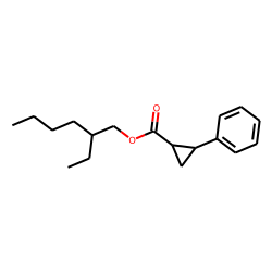 Cyclopropanecarboxylic acid, trans-2-phenyl-, 2-ethylhexyl ester