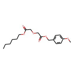Diglycolic acid, hexyl 4-methoxybenzyl ester