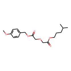 Diglycolic acid, isohexyl 4-methoxybenzyl ester