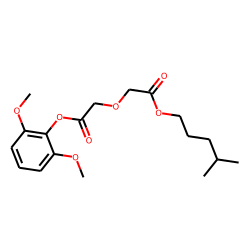 Diglycolic acid, 2,6-dimethoxyphenyl isohexyl ester